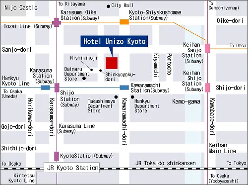 ホテル ユニゾイン京都河原町四条